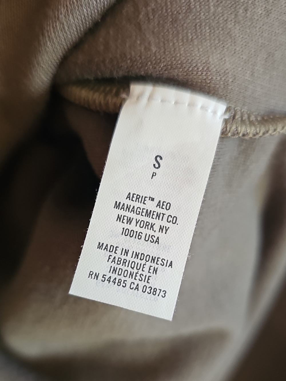 AERIE Cozy Women’s Olive Green Pullover Sweater - Picture 5 of 7